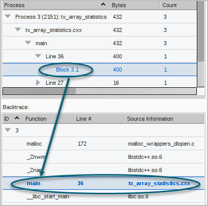 Using the Leak Report